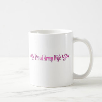 Proud Army Wife Coffee Mug