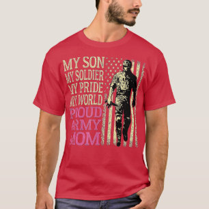 Proud Armys Grandma  Military Pride (26)  T-Shirt