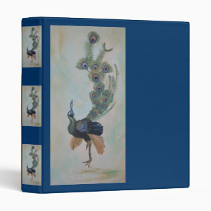 Proud As A Peacock Colourful Courtship Display Binder