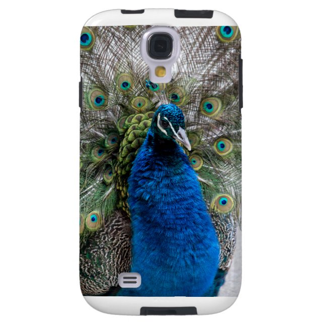 Proud as a Peacock Samsung S4 phone case (Back)