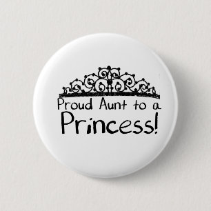 Proud Aunt 2 Inch Round Button
