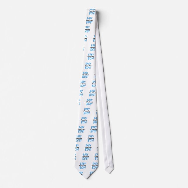 Proud Aunt Baby Boy Tshirts and Gifts Tie (Front)
