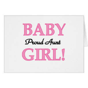 Proud Aunt Baby Girl Tshirts and Gifts