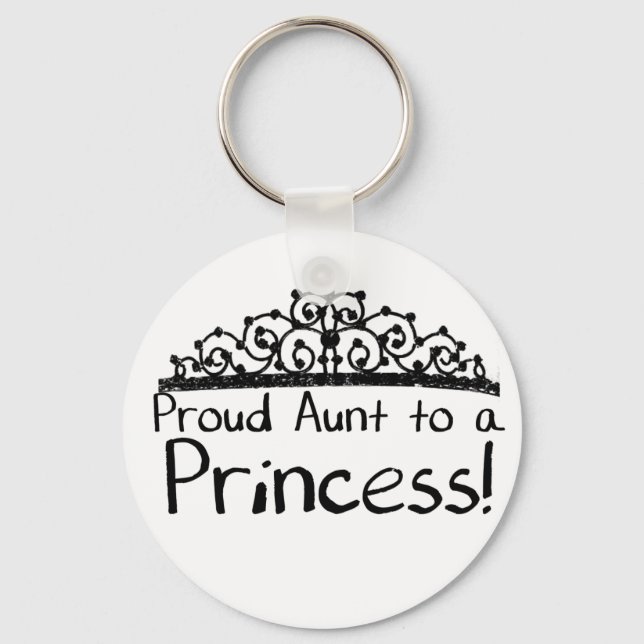 Proud Aunt Keychain (Front)