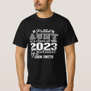 Proud AUNT of a Class of 2023 Graduate Modern T-Shirt