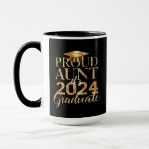 Proud Aunt of a Class of 2024 Senior Graduation Mug