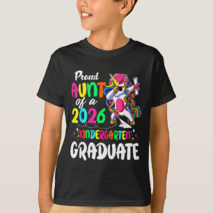 Proud aunt of a class of 2026 pre-k graduateProud T-Shirt