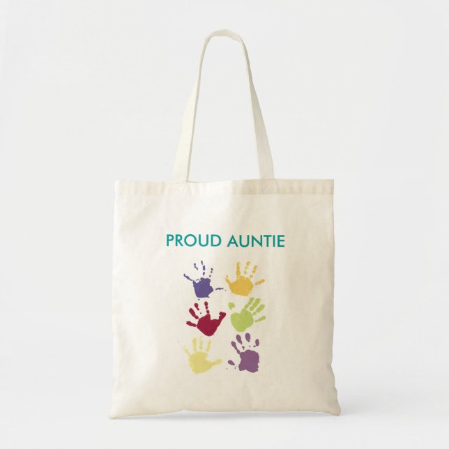 PROUD AUNTIE TOTE BAG (Front)