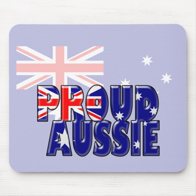 proud Aussie Mouse Pad (Front)