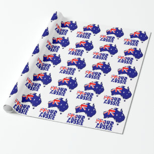 proud Aussie Wrapping Paper