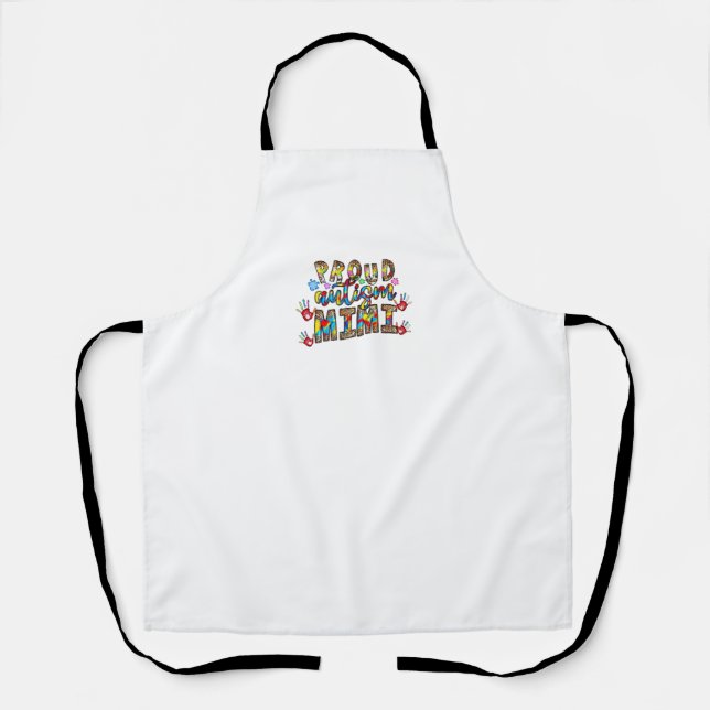 🧩 Proud Autism Mimi Apron (Front)