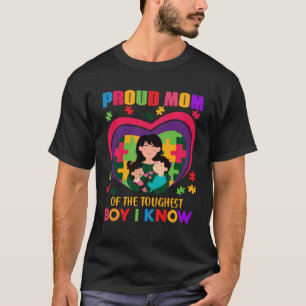 Proud Autism Mom Child Awareness Choose Kindness T-Shirt