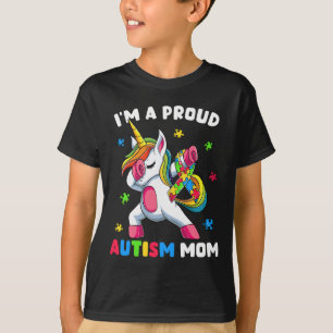 Proud Autism Mom Dab Dance T-Shirt