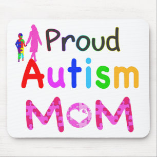Proud Autism Mom Mouse Pad