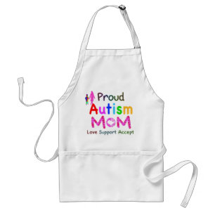 Proud Autism Mom Standard Apron
