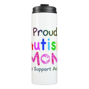 Proud Autism Mom Thermal Tumbler