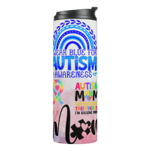 Proud Autism Mom Thermal Tumbler