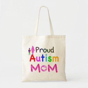 Proud Autism Mom Tote Bag