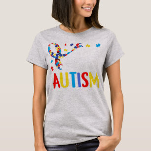 proud, autism, pawpaw, awareness, love, funny, gif T-Shirt