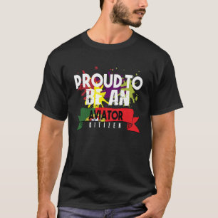 Proud aviator citizen Profession career worker wor T-Shirt