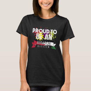 Proud aviator citizen Profession career worker wor T-Shirt