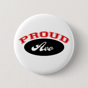 Proud Avo 2 Inch Round Button