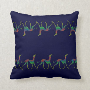 Proud Azawakhs Throw Pillow