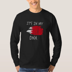 Proud Bahrain Pride It's in my DNA Bahraini Countr T-Shirt