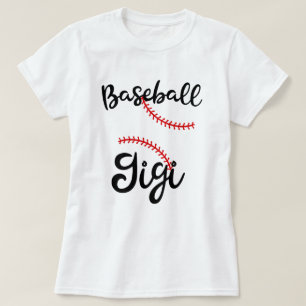 Proud Baseball Gigi Womens Grandma Game Day Gift T-Shirt