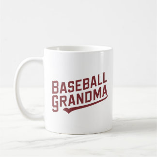 Proud Baseball Grandma Coffee Mug