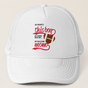Proud Baseball Mom  Trucker Hat