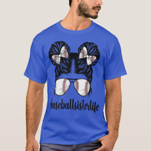Proud Baseball Sister Of A Baseball Player Little T-Shirt