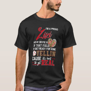 Proud Baseball Zizi Baseball Family Matching 2 T-Shirt