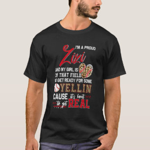 Proud Baseball Zizi Baseball Family Matching T-Shirt