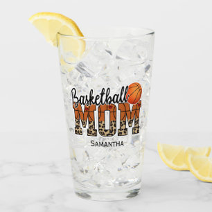 Proud Basketball Mom - Court-Side Champion Glass