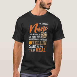 Proud Basketball Nani Basketball Family Matching T-Shirt