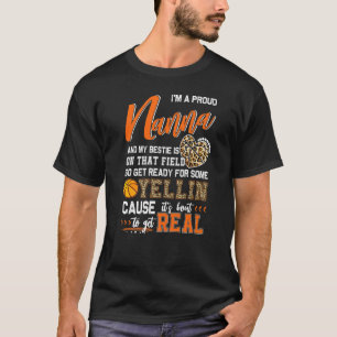 Proud Basketball Nanna Basketball Family Matching T-Shirt