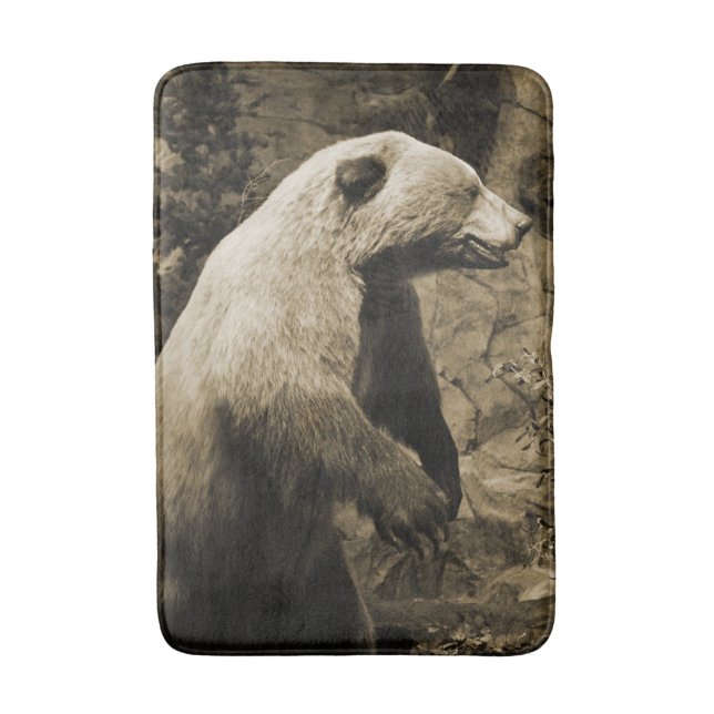 Proud Bear Bath Mat (Front Vertical)