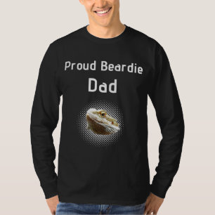 Proud Beardie Dad Bearded Dragon T-Shirt