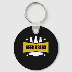Proud Beer Users Keychain