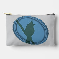 Proud Bird Nerd Blue Grey Silhouette Birder