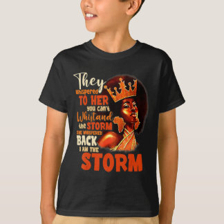 Proud Black African American Ladies Black History T-Shirt