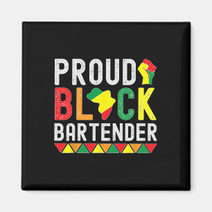 Proud Black Byrtender Black History Month For Rten Magnet