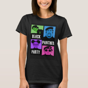 Proud Black History Panther Party 1966 Afro Vintag T-Shirt
