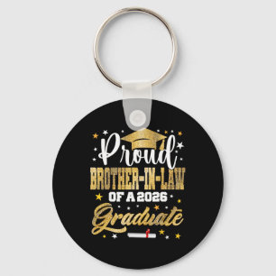 Proud Brother-in-law Of 2026 Graduate Awesome Fami Keychain