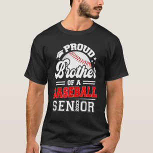 Proud Brother Of A Baseball Senior 2023 Graduate G T-Shirt