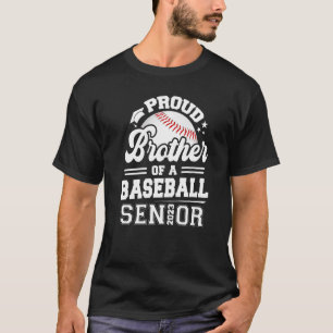 Proud Brother Of A Baseball Senior 2023 Graduation T-Shirt