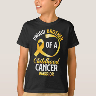 Proud Brother Of A Childhood Cancer Warrior Brothe T-Shirt