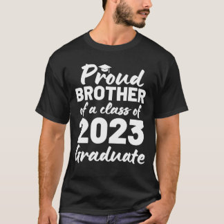 Proud Brother Of A Class Of 2023 Graduate vintage T-Shirt