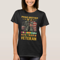 Proud Brother Of A Vietnam Veteran Flag American U